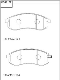 KD4717F ASIMCO nezařazený díl KD4717F ASIMCO