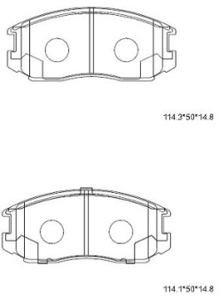 KD4718F ASIMCO nezařazený díl KD4718F ASIMCO