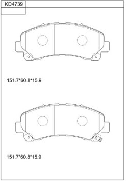 KD4739 ASIMCO nezařazený díl KD4739 ASIMCO