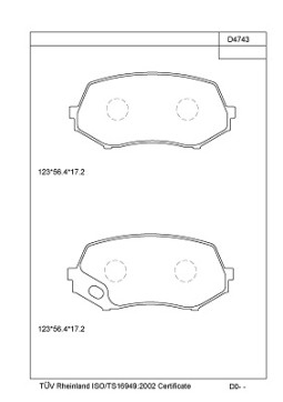 KD4743 ASIMCO nezařazený díl KD4743 ASIMCO