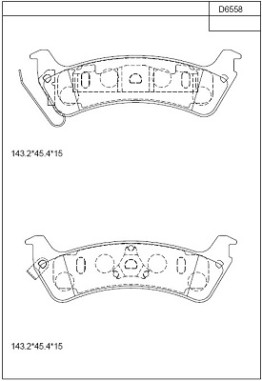 KD6558 ASIMCO nezařazený díl KD6558 ASIMCO