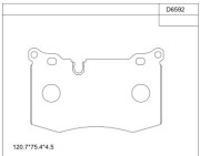 KD6592 ASIMCO nezařazený díl KD6592 ASIMCO