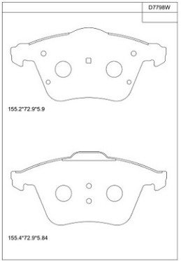 KD7798W ASIMCO nezařazený díl KD7798W ASIMCO