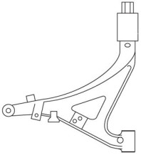 F3145 Řídicí páka, zavěšení kol FRAP