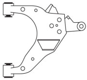 F3167 FRAP rameno zavesenia kolies F3167 FRAP