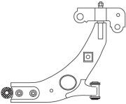 F3511 FRAP rameno zavesenia kolies F3511 FRAP