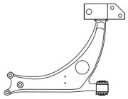 F4034 FRAP rameno zavesenia kolies F4034 FRAP