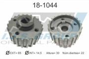 18-1044 Ozubené kolo, klikový hřídel Technology & Quality IJS GROUP