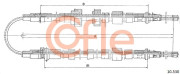 10.530 COFLE żażné lanko parkovacej brzdy 10.530 COFLE