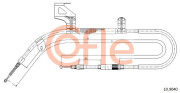 10.9040 COFLE żażné lanko parkovacej brzdy 10.9040 COFLE