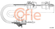 11.2242 COFLE lanko ovládania spojky 11.2242 COFLE