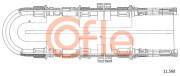 11.568 Tažné lanko, parkovací brzda COFLE