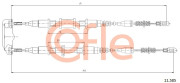 11.585 COFLE żażné lanko parkovacej brzdy 11.585 COFLE