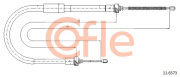 11.6573 COFLE żażné lanko parkovacej brzdy 11.6573 COFLE