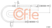 17.0687 COFLE żażné lanko parkovacej brzdy 17.0687 COFLE