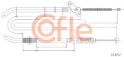17.2717 COFLE żażné lanko parkovacej brzdy 17.2717 COFLE
