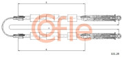 321.20 COFLE żażné lanko parkovacej brzdy 321.20 COFLE