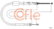 321.7 COFLE żażné lanko parkovacej brzdy 321.7 COFLE