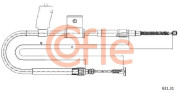 631.31 COFLE żażné lanko parkovacej brzdy 631.31 COFLE