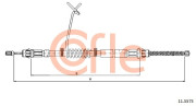 92.11.5573 COFLE żażné lanko parkovacej brzdy 92.11.5573 COFLE