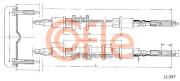 92.11.597 COFLE żażné lanko parkovacej brzdy 92.11.597 COFLE