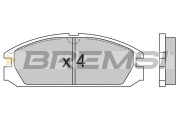 BP2503 Sada brzdových destiček, kotoučová brzda BREMSI