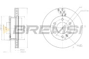 CD5310V Brzdový kotouč BREMSI