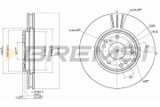 CD6268V Brzdový kotouč BREMSI