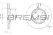 CD6494V Brzdový kotouč BREMSI