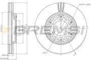 CD6991V Brzdový kotouč BREMSI