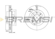 CD7140V Brzdový kotouč BREMSI