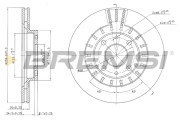 CD7147V Brzdový kotouč BREMSI