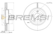 CD7153V Brzdový kotouč BREMSI