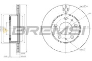 CD7171V Brzdový kotouč BREMSI