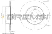 CD7235S Brzdový kotouč BREMSI