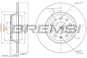 CD7306S Brzdový kotouč BREMSI