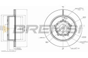 CD7375V Brzdový kotouč BREMSI