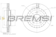 CD7399V Brzdový kotouč BREMSI
