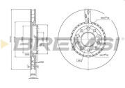 CD7449V Brzdový kotouč BREMSI