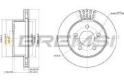 CD7525V Brzdový kotouč BREMSI