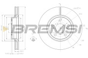 CD7756V Brzdový kotouč BREMSI