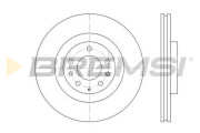 CD7767V Brzdový kotouč BREMSI