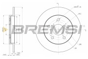 CD7788S Brzdový kotouč BREMSI