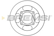 CD7914S Brzdový kotouč BREMSI