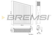 FA1107 Vzduchový filtr BREMSI