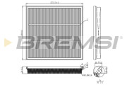 FA1131 Vzduchový filtr BREMSI