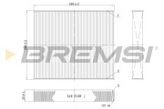 FC0094C Filtr, vzduch v interiéru BREMSI