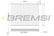 FC0443C Filtr, vzduch v interiéru BREMSI