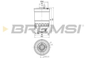 FE0797 Palivový filtr BREMSI