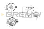 FE1313 Palivový filtr BREMSI